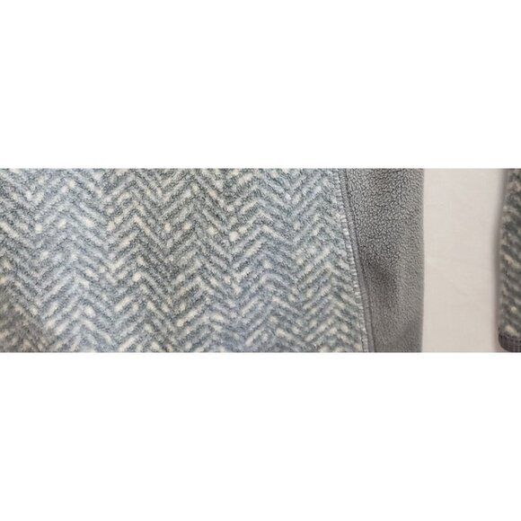 Columbia Womens Pullover Fleece Type Jacket Size L Gray White  Pre-Owned - Picture 10 of 10